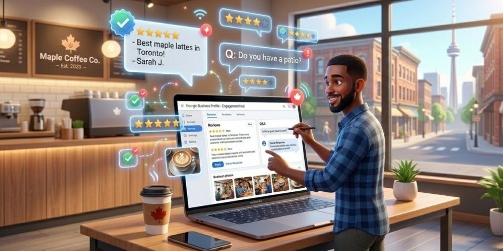 _Use the Q and A section to answer local customer concerns